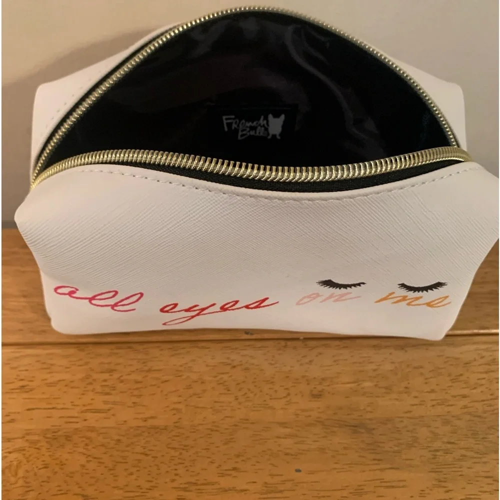 French Bull All Eyes On Me Make Up Bag NWOT